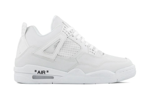 Tenis Retro 4 Blanco Total