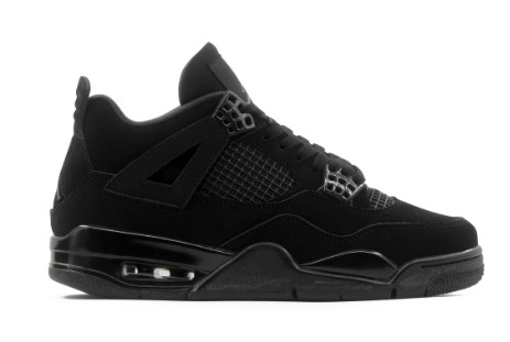 Tenis Retro 4 Black Cat