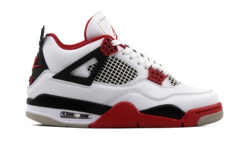 Tenis Retro 4 Fire Red