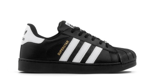 Tenis Concha Negro Blanco